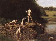 Swimming Thomas Eakins